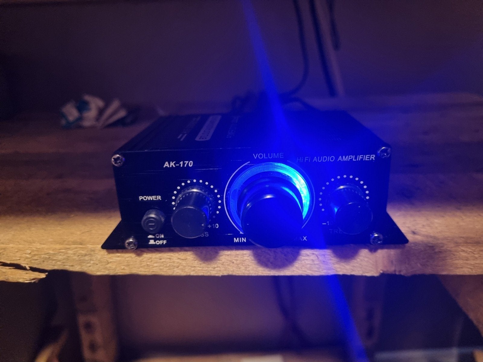 AK-170 HiFi Audio Versterker - Bieden of Ruilen, Overige merken, Gebruikt, Ophalen of Verzenden, Minder dan 60 watt