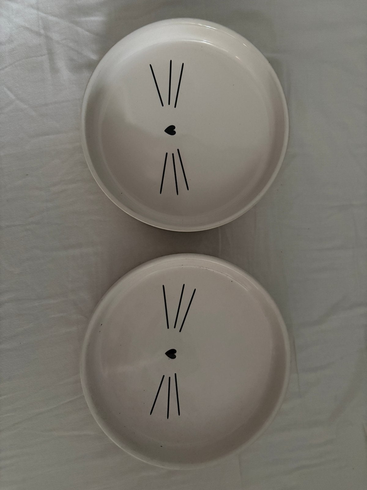 Kattenvoerbakjes keramiek hema, Dieren en Toebehoren, Ophalen of Verzenden, Nieuw