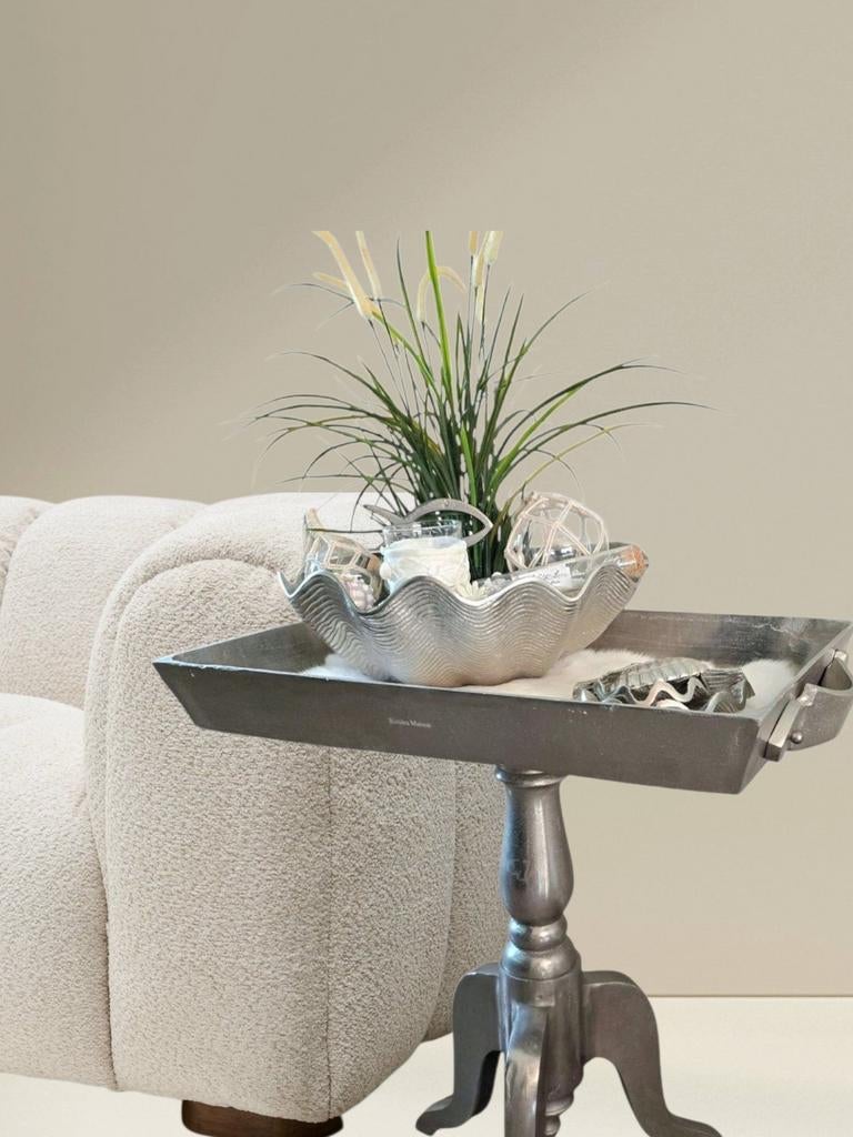 Rivièra maison trunk tray  side table, Ophalen, 50 tot 100 cm, Nieuw, Metaal