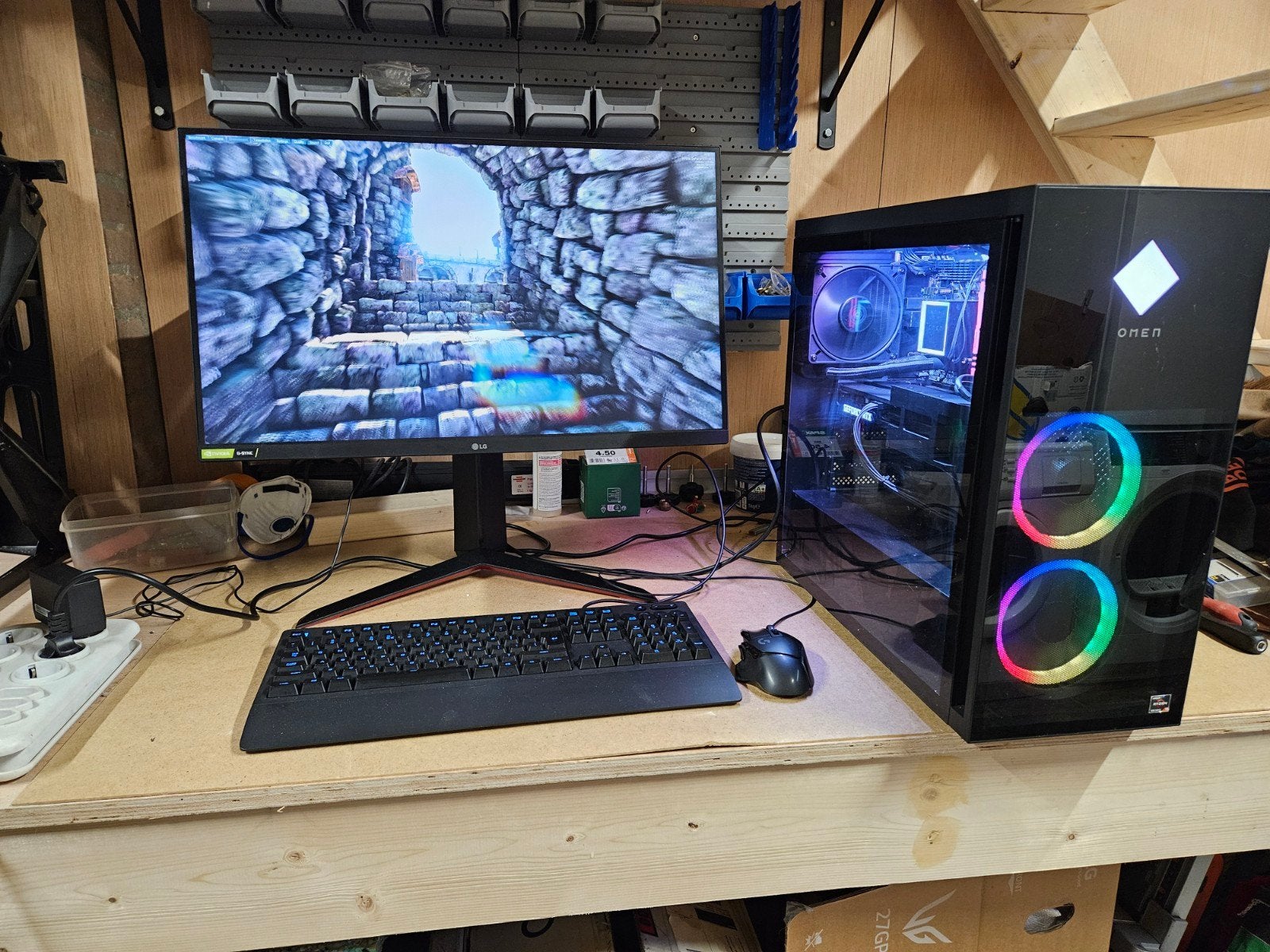 HP OMEN 40L, HP Omen, Gebruikt, 32 GB, 2TB