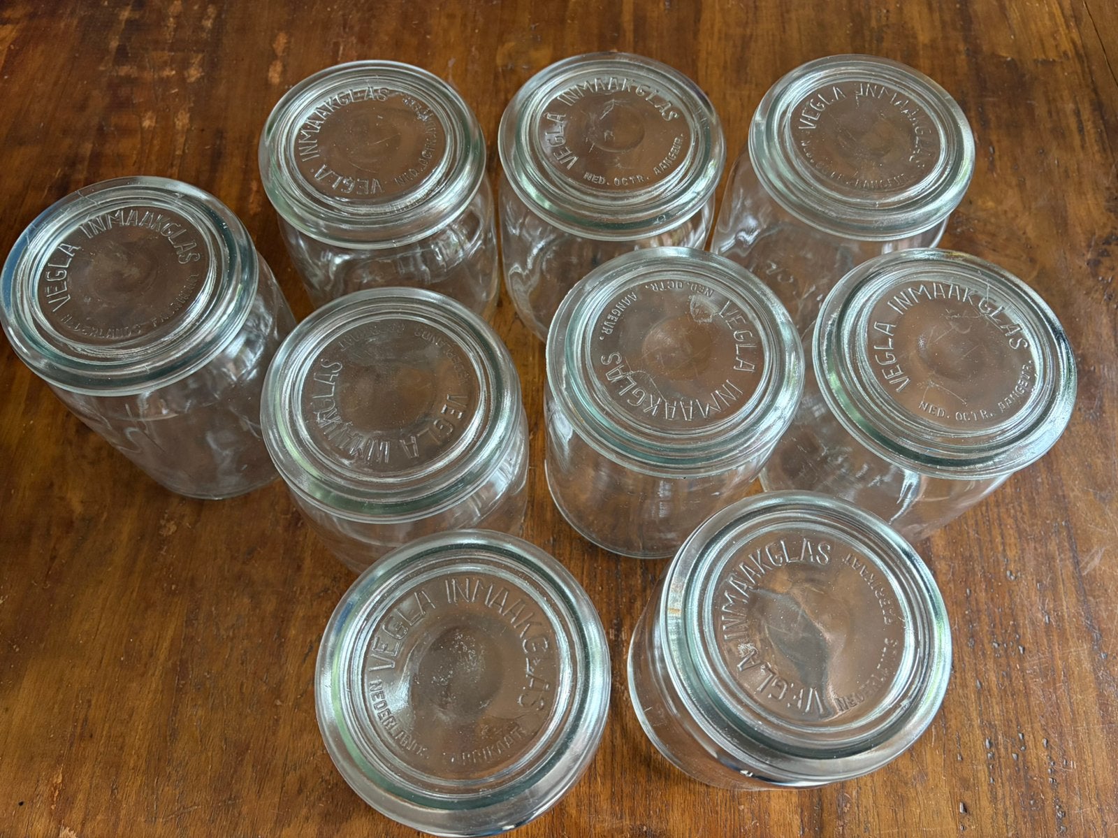 Te koop VINTAGE WECKPOTTEN 1 liter, Ophalen, Zo goed als nieuw