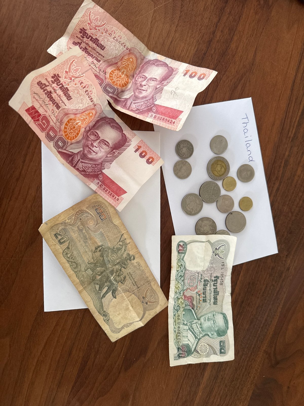 Thaise munten en bankbiljetten - Setje, Ophalen of Verzenden, Zuidoost-Azië, Setje