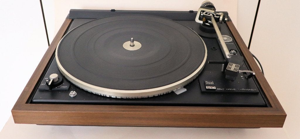 Dual 510 grammofoon, Ophalen, Gebruikt, Pitch-regelaar, Platenspeler