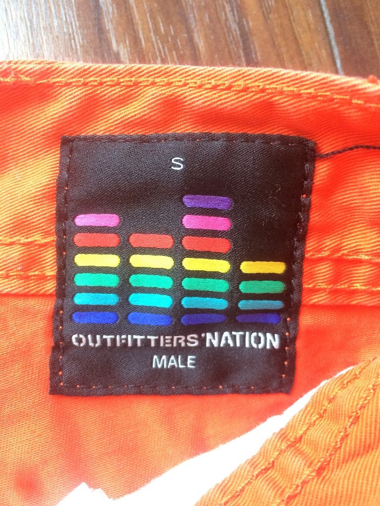 Outfitters Nation rode korte broek jeans short, maat 152/164, Broek, Gebruikt, Ophalen of Verzenden, Outfitters Nation