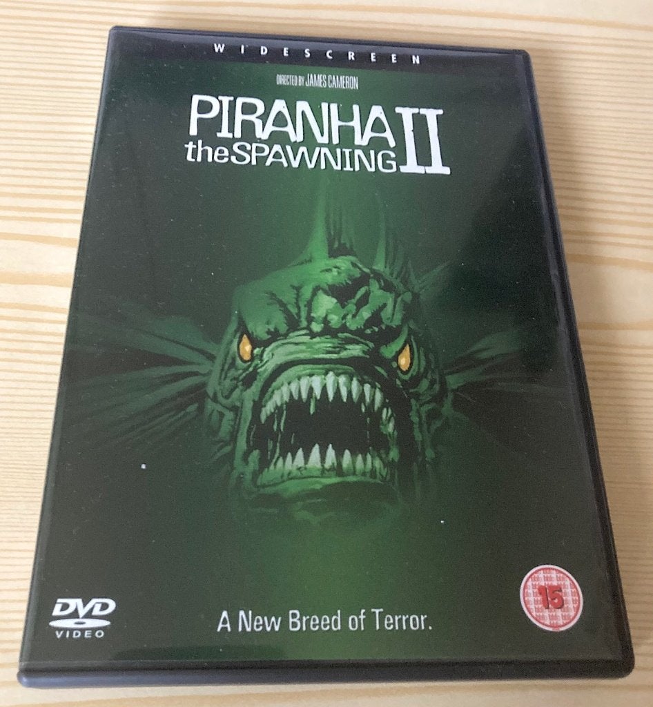 dvd Piranha 2: The Spawing (van James Cameron), Cd's en Dvd's, Dvd's | Horror, Vanaf 16 jaar, Ophalen, Zo goed als nieuw, Monsters