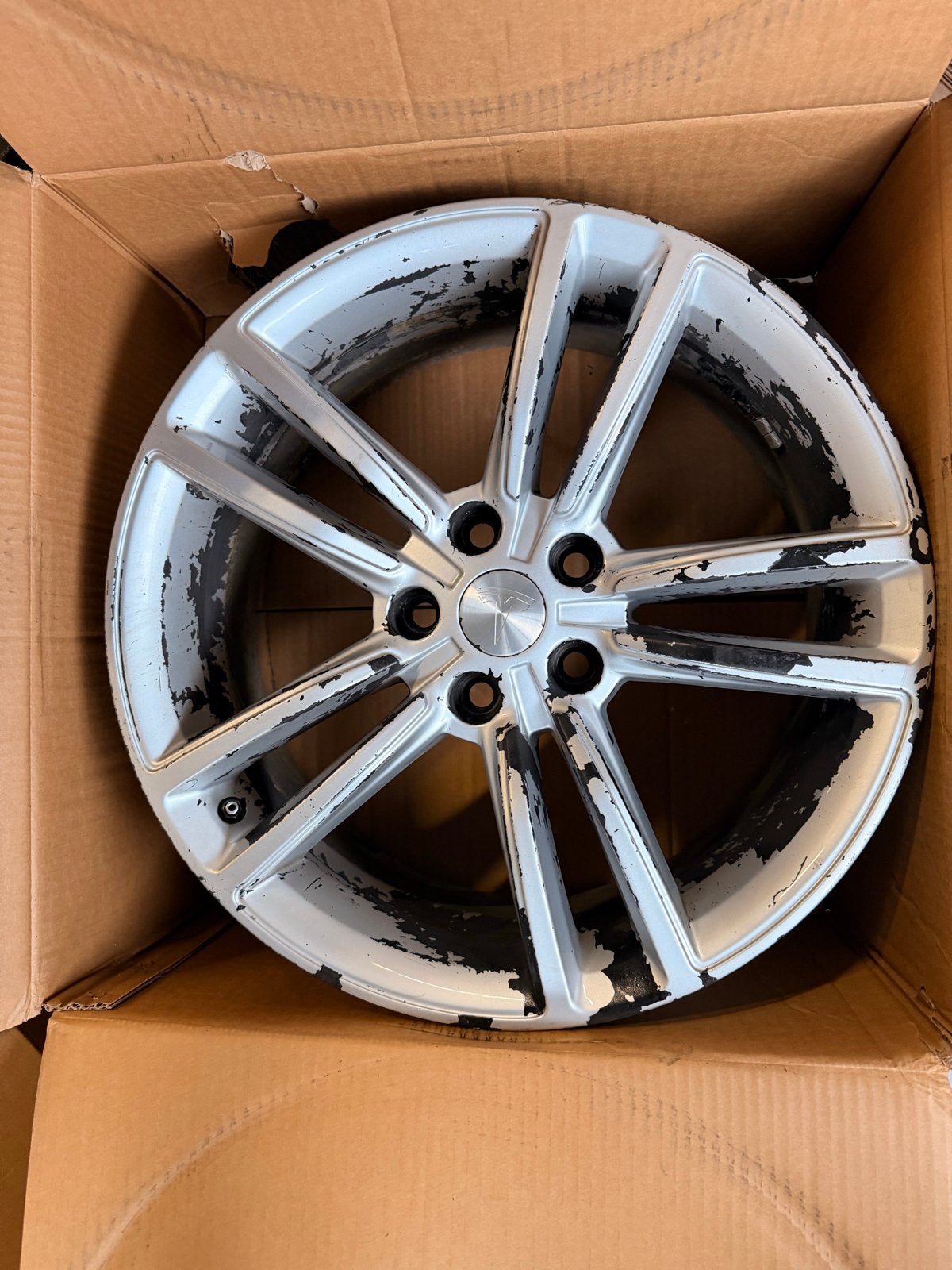 Gebruikte Tesla velgen ( wrap kan eraf ), Ophalen of Verzenden, Gebruikt