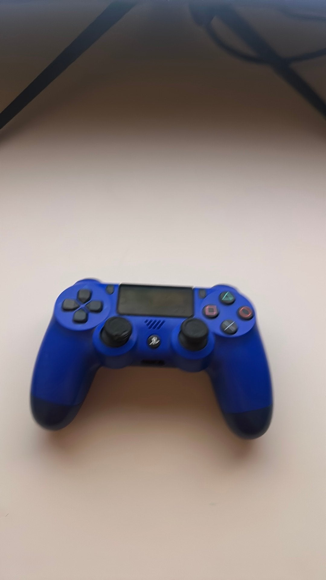 Blauwe ps4 controller rechter stick kapot., Ophalen of Verzenden, Zo goed als nieuw, Controller
