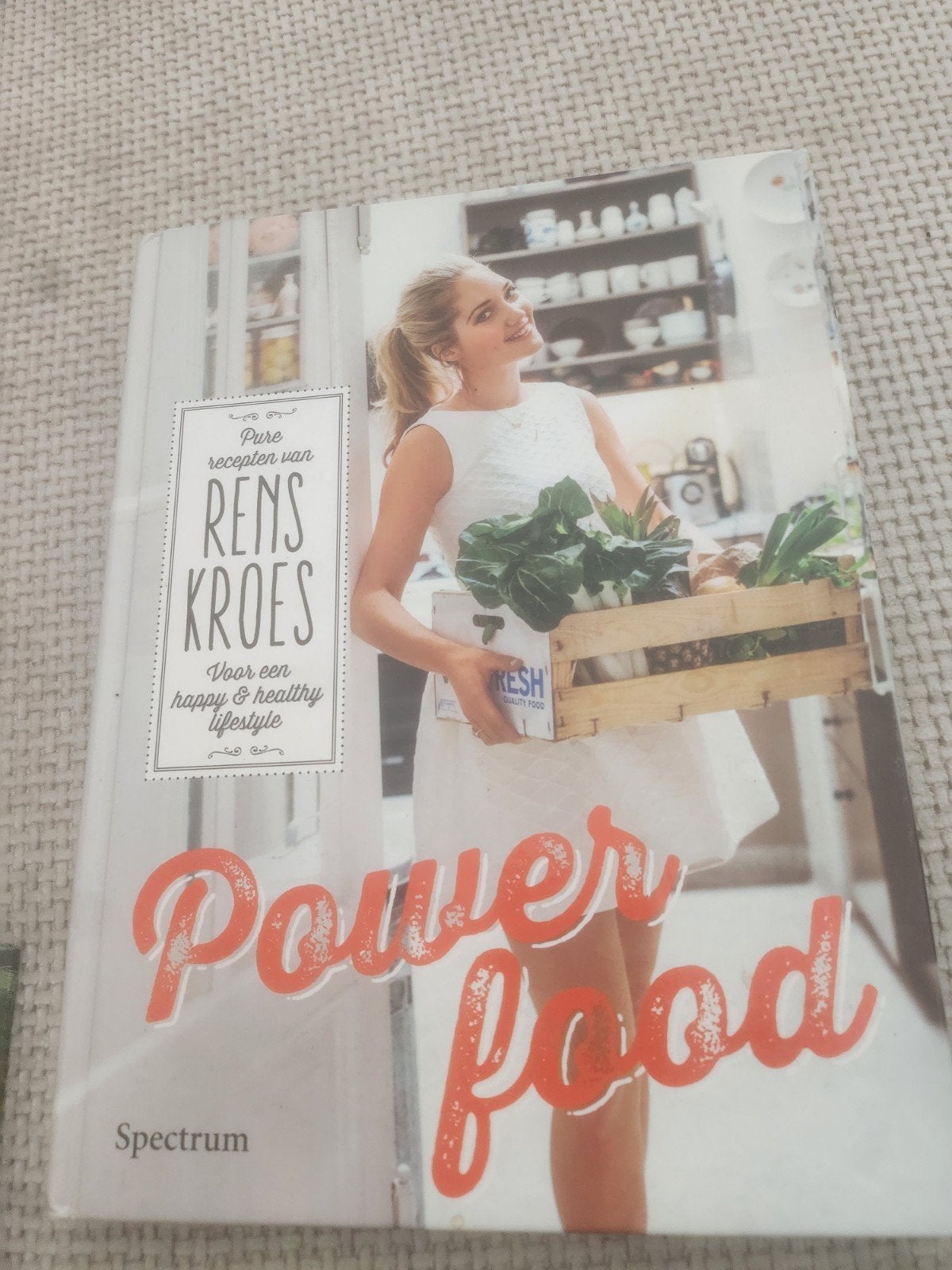 Rens Kroes Powerfood: Gezond en Happy Leven, Boeken, Voorgerechten en Soepen, Gezond koken, Ophalen of Verzenden, Zo goed als nieuw