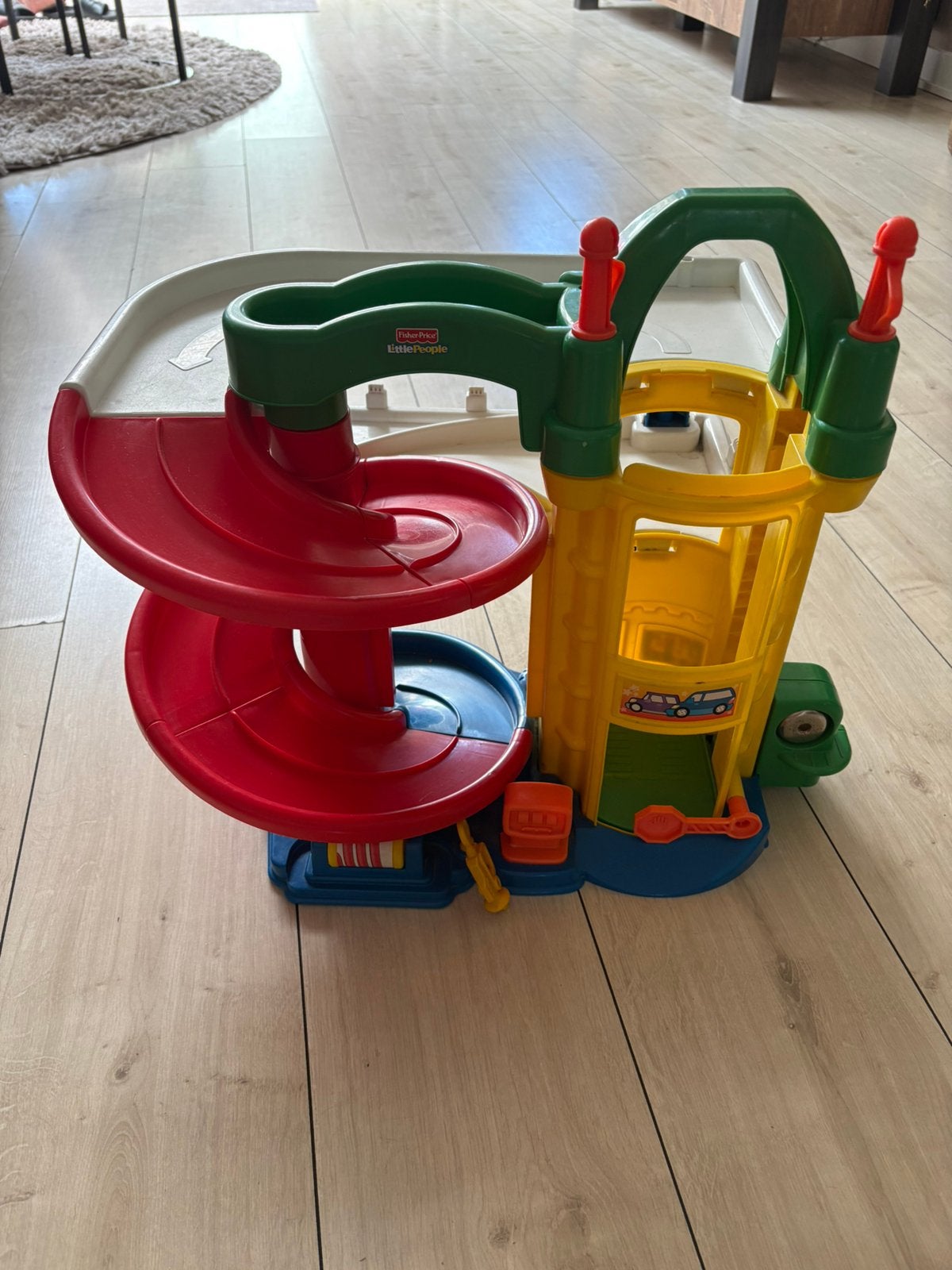 Fisher price autogarage, Kinderen en Baby's, Ophalen of Verzenden, Zo goed als nieuw