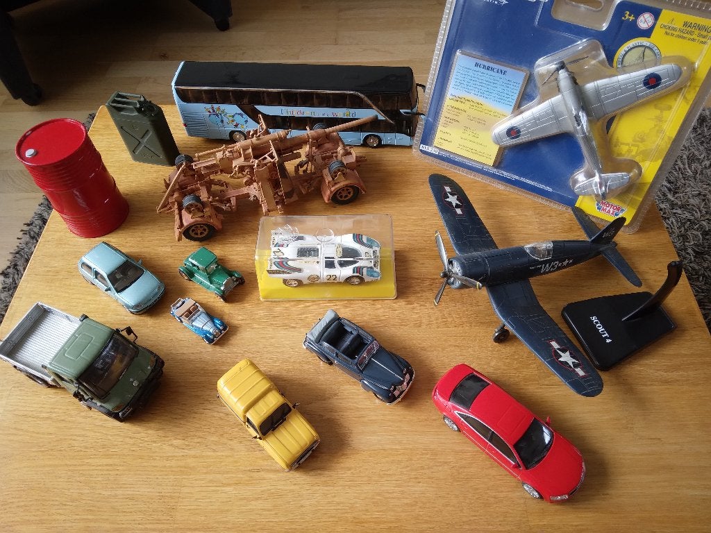 DIVERSE SCHAALMODELLEN, Ophalen of Verzenden, Zo goed als nieuw, Overige typen
