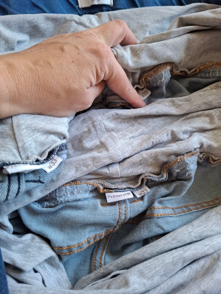 Prenatal zwangerschapsbroeken jeans, Kleding | Dames, Ophalen, Blauw, Prenatal, Gedragen