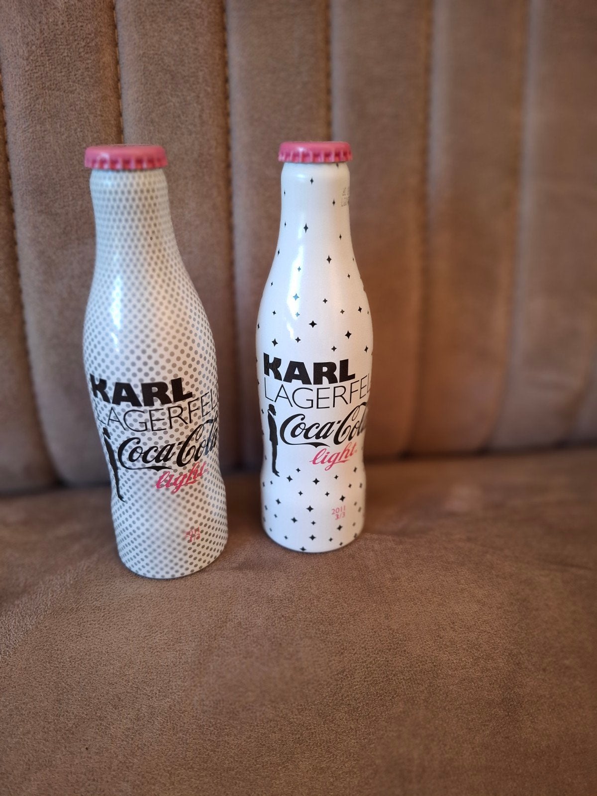 Karl Lagerfeld Coca-Cola Light Flessen nr. 1 en nr.3 2011, Ophalen of Verzenden, Zo goed als nieuw, Verpakking