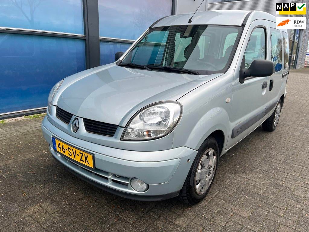 Renault Kangoo 1.6-16V Expression, Stof, 49 €/maand, Origineel Nederlands, Bedrijf
