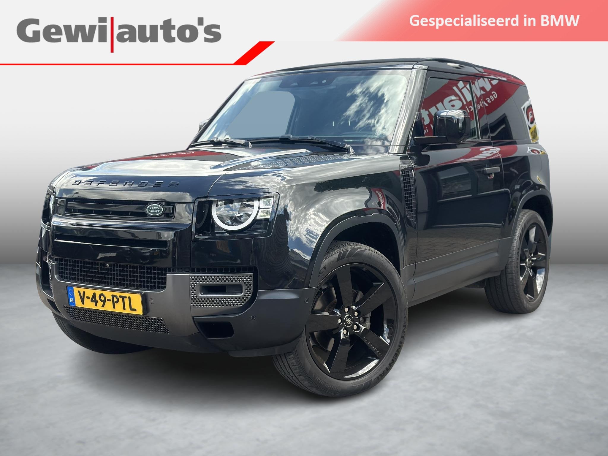 Land Rover Defender 3.0 D200 90 MHEV SE, Gebruikt, Zwart, Diesel, Vierwielaandrijving
