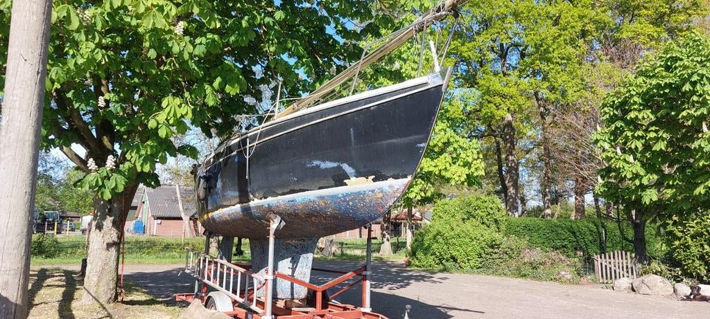 Opknapper zeiljacht - Ideaal project voor de handige klusser, Watersport en Boten, Kajuitzeilboten en Zeiljachten, Ophalen, Gebruikt