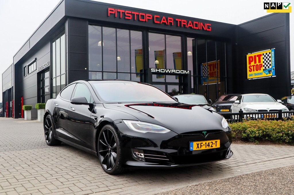 Tesla Model S 100D, 418 PK NL Auto, 21 inch Autopilot, Volle, Auto's, Tesla, Automaat, 273 min, Gebruikt, 100 kWh