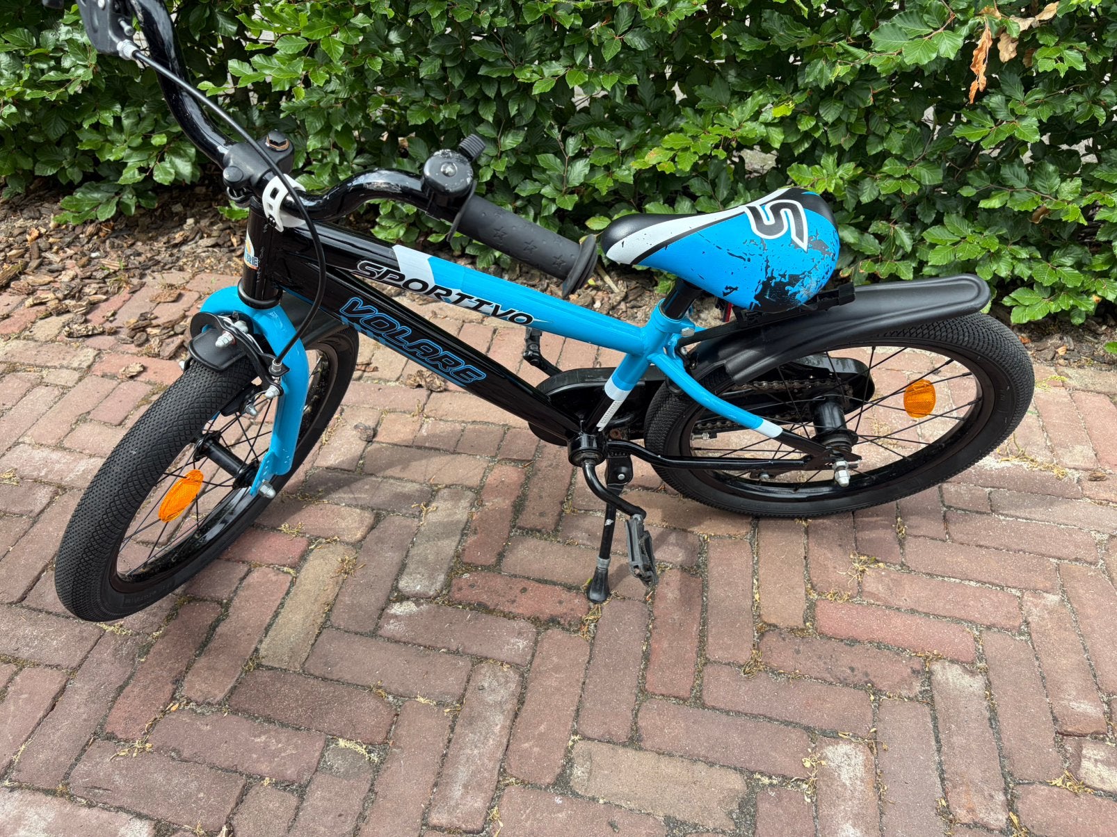 Jongensfiets Volare Sportivo 18 inch, Ophalen, Gebruikt, Terugtraprem, 16 tot 20 inch