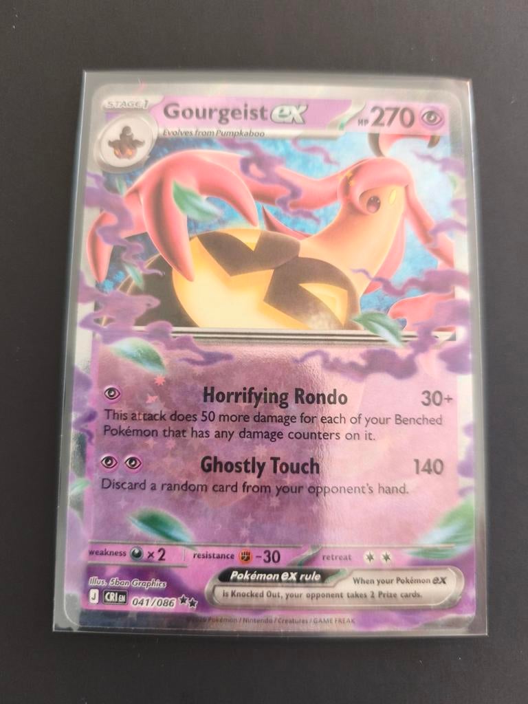 041 Gourgeist Chaos Rising Pokemon TCG, Ophalen of Verzenden, Zo goed als nieuw