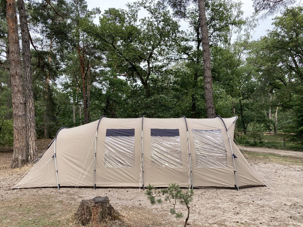 Grote familietent: Redwood Birch 4 TC, Caravans en Kamperen, Tenten, Ophalen, Zo goed als nieuw, Tot en met 4