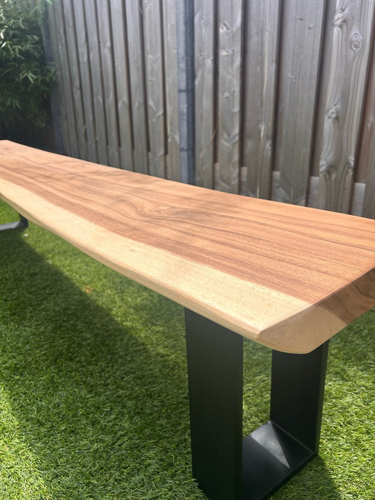 Mooi boomstam tv-meubel - 200 cm lang, Ophalen, 150 tot 200 cm, Zo goed als nieuw, Minder dan 100 cm
