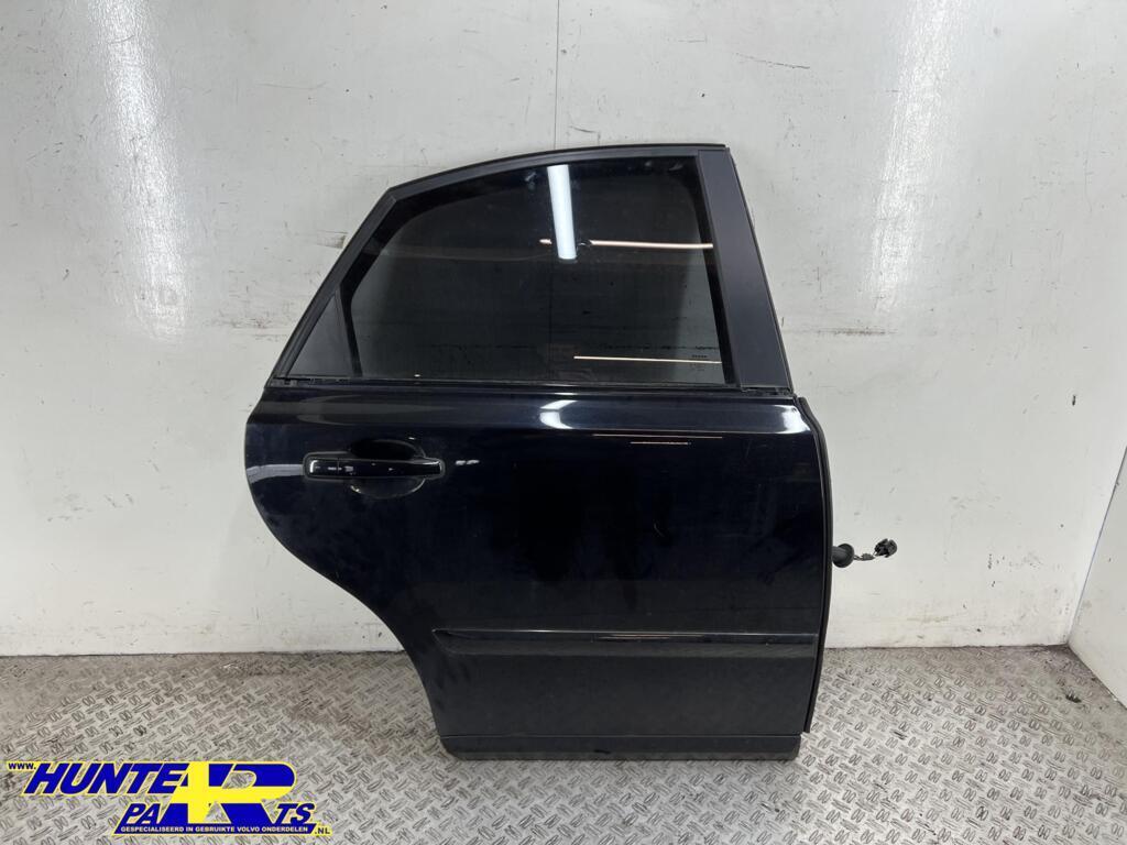Portier rechtsachter zwart 452-46 Volvo S40 II ('04-'12), Gebruikt, Deur, Achter, Ophalen of Verzenden