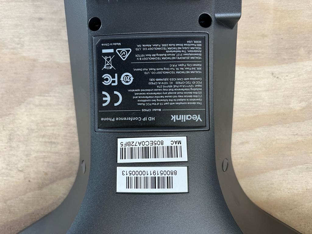 Yealink CP920 Draadloze DECT Conferentietelefoon, Ophalen, Gebruikt, 1 handset