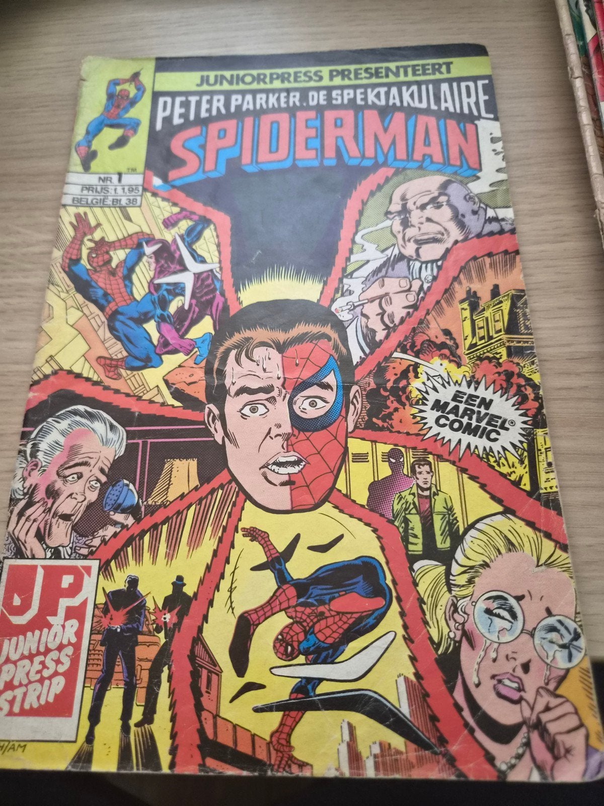 Peter Parker De Spektakulaire Spiderman Juniorpress Nr. 1, Ophalen of Verzenden