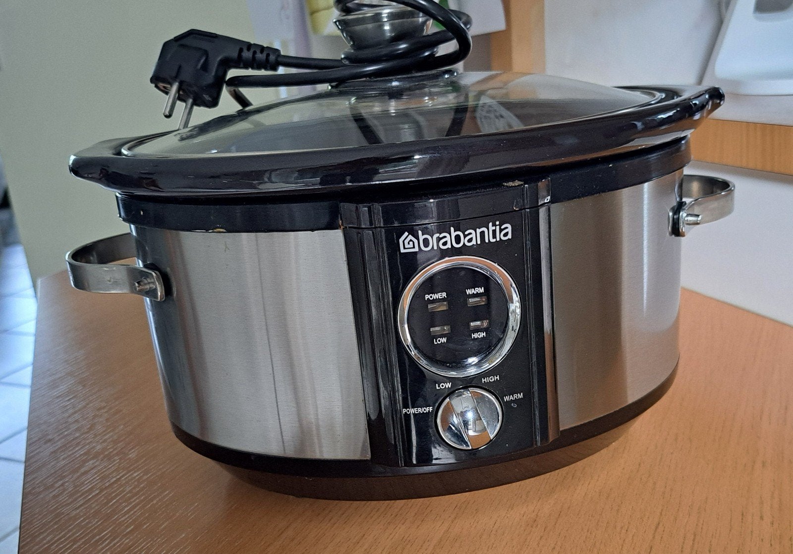 Slowcooker Brabantia 3,5 liter, Ophalen, Zo goed als nieuw