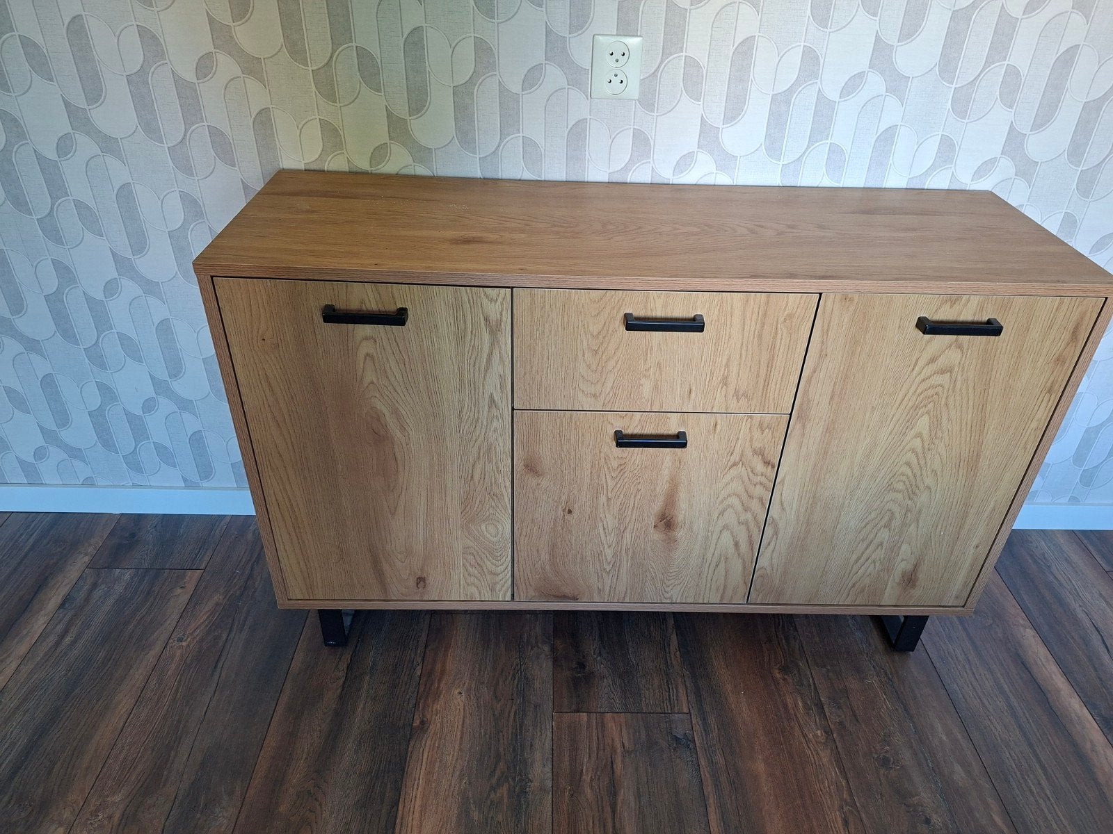 leuke retro look dressoir kast, Ophalen, Zo goed als nieuw, 25 tot 50 cm, 50 tot 100 cm