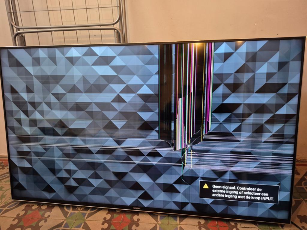 Sony smart 55inch defect, Ophalen, 100 cm of meer, Sony