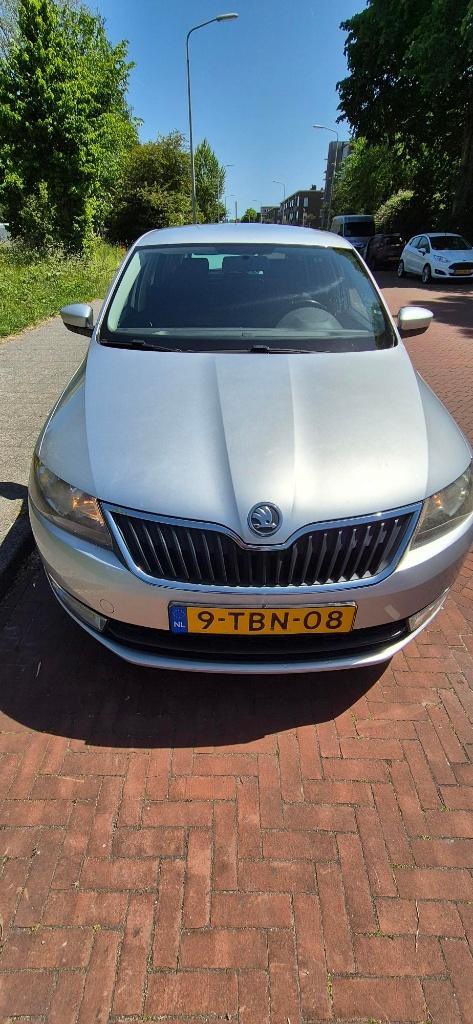 Skoda Rapid 1.2 TSI 63KW Spaceback H5 2014 Grijs, Auto's, Skoda, Particulier, Rapid, ABS, Airbags, Airconditioning, Bluetooth