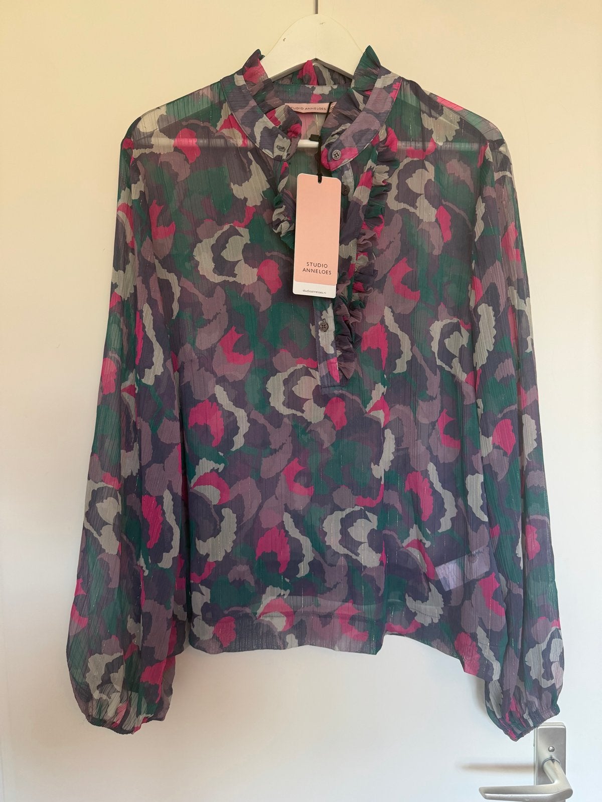 Nieuw! Studio Anneloes Odette Voile Blouse XL, Ophalen of Verzenden, Nieuw, Maat 46/48 (XL) of groter, Overige kleuren