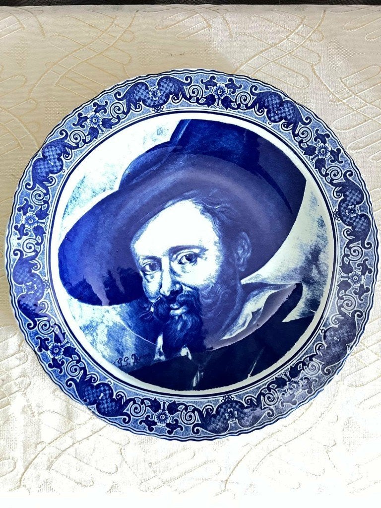 Boch bord Rubens, Ophalen of Verzenden