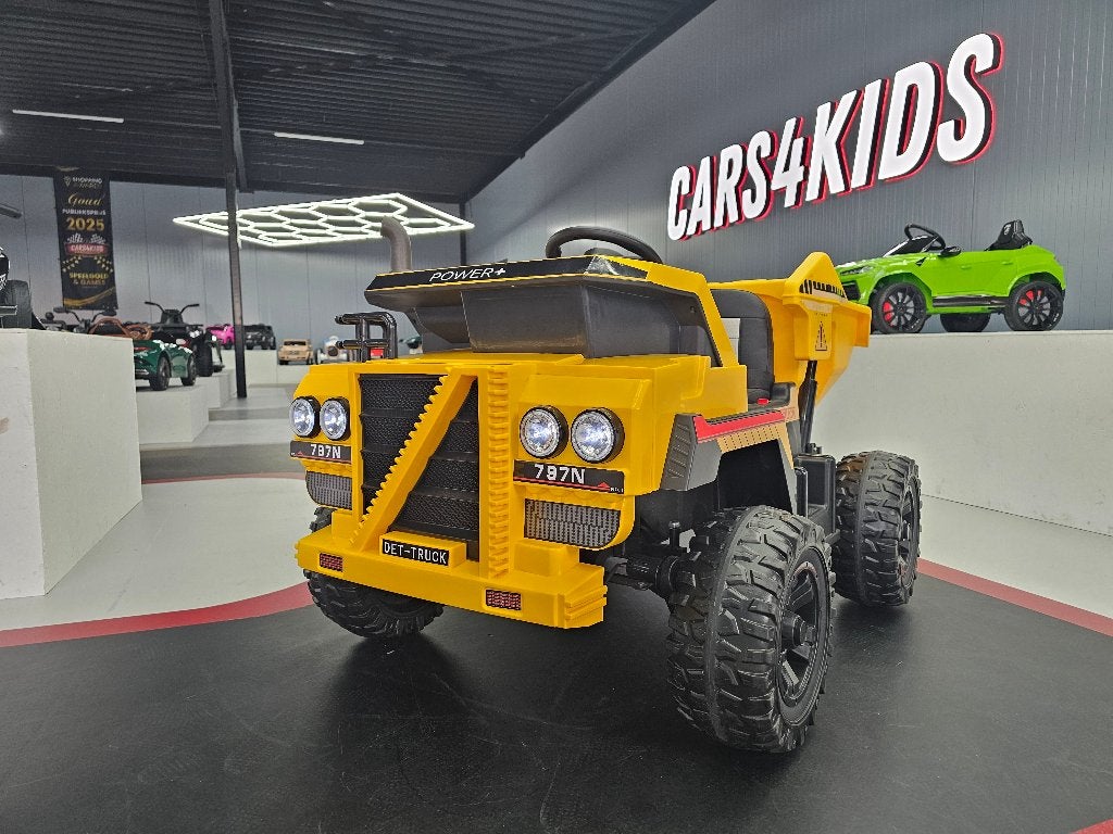 Dumper Truck - 4 motors - 2 persoons - elektrische kiepbak, Ophalen of Verzenden, Nieuw