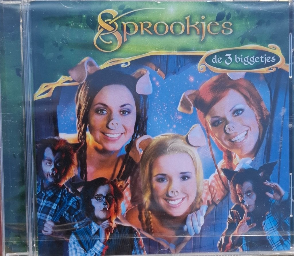 K3 Sprookjes: De 3 Biggetjes cd- NIEUW IN VERPAKKING, 3 tot 5 jaar, Ophalen of Verzenden, Verhaal of Sprookje, Nieuw in verpakking
