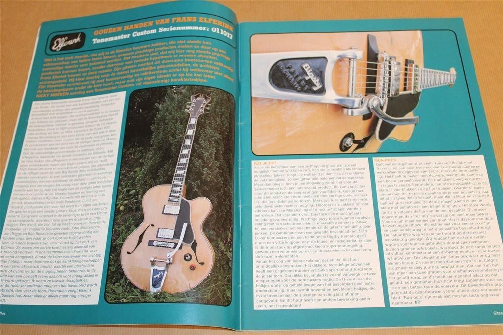 Magazine GitaarPlus [Feb 2001] — Gibson Les Paul Gary Moore, Ophalen of Verzenden, Gelezen, Artiest