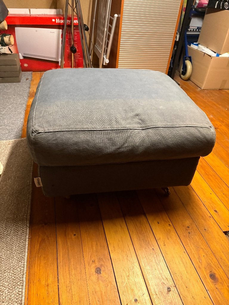 Poef cq hocker, Ophalen, Gebruikt, Stof, 50 tot 75 cm
