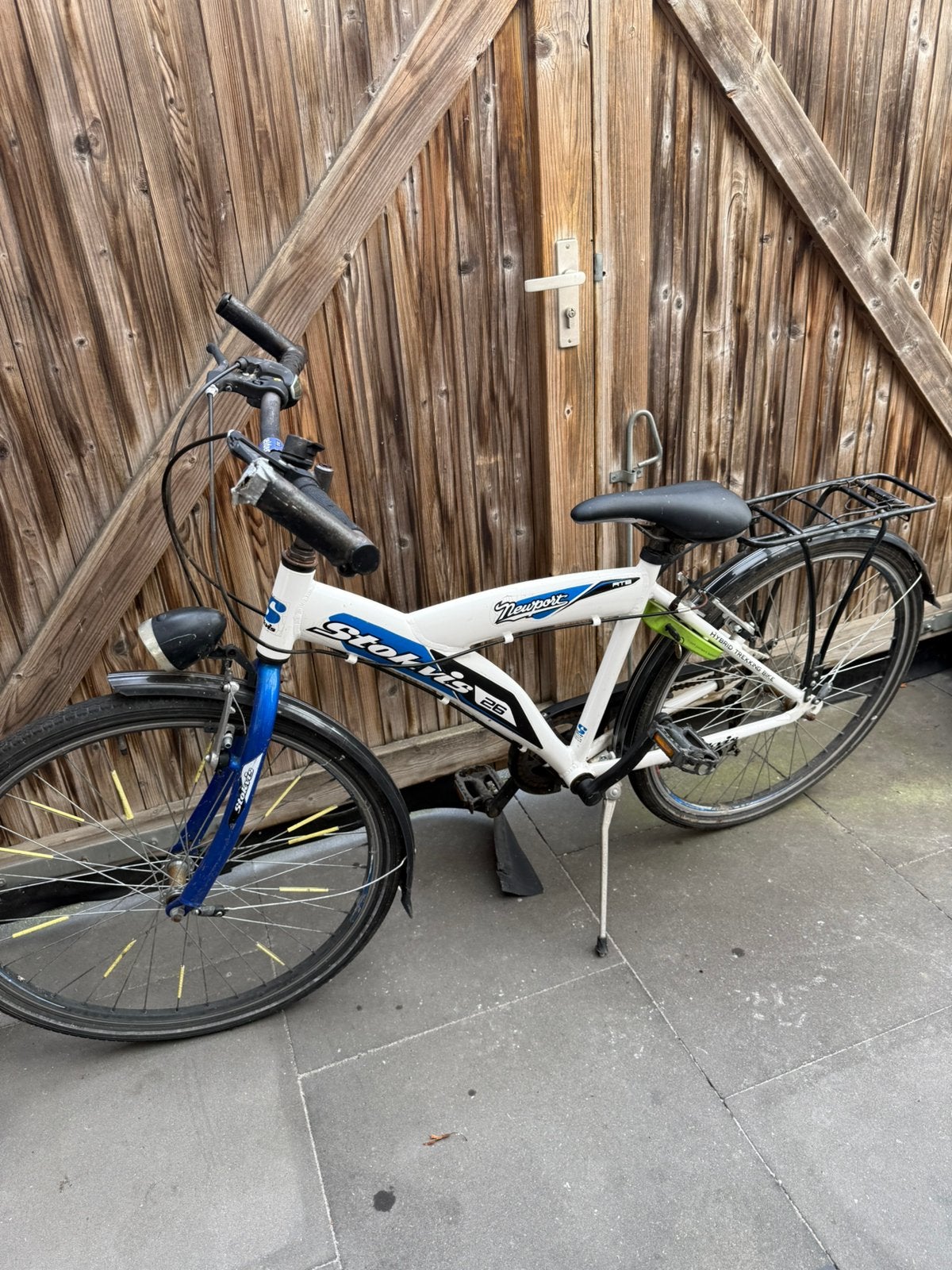 Stokvis Newport 26 jongensfiets, Ophalen, Gebruikt, 26 inch of meer, Handrem