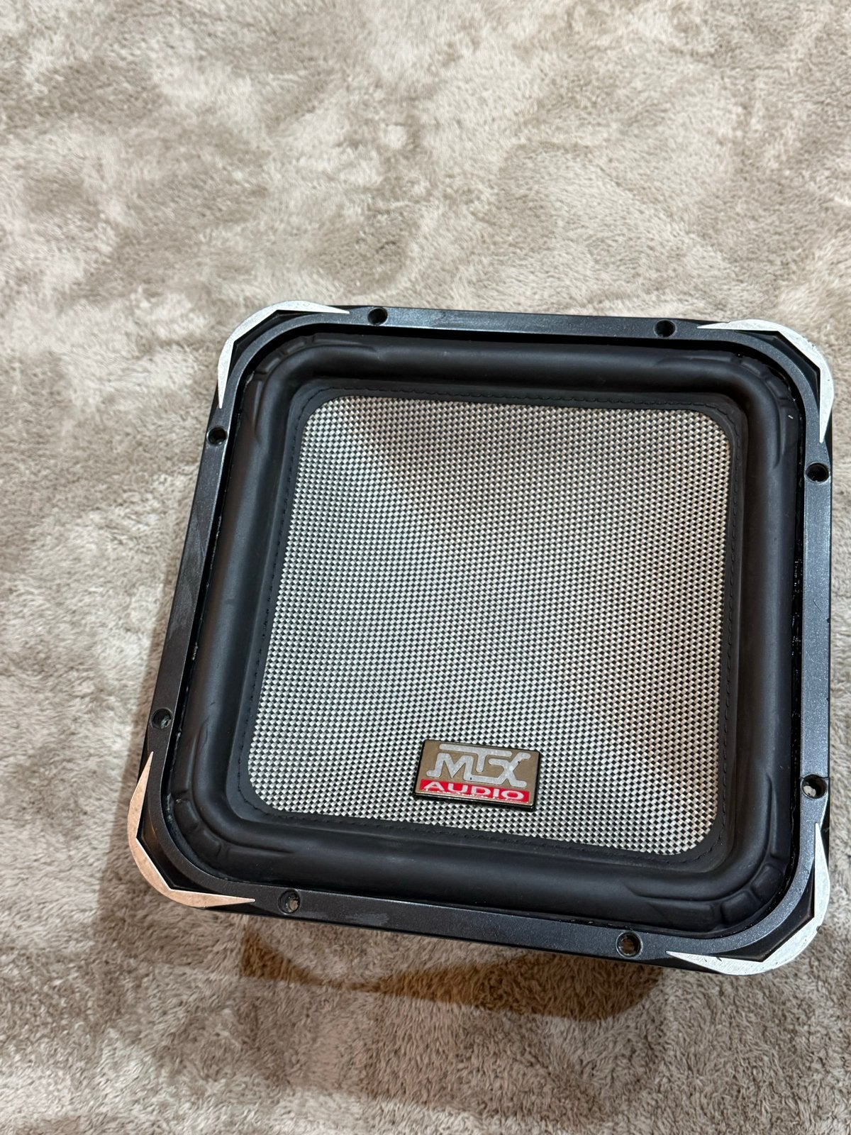 MTX Thunder 6000 12 inch subwoofer 1350W 400 RMS, Ophalen of Verzenden, Gebruikt