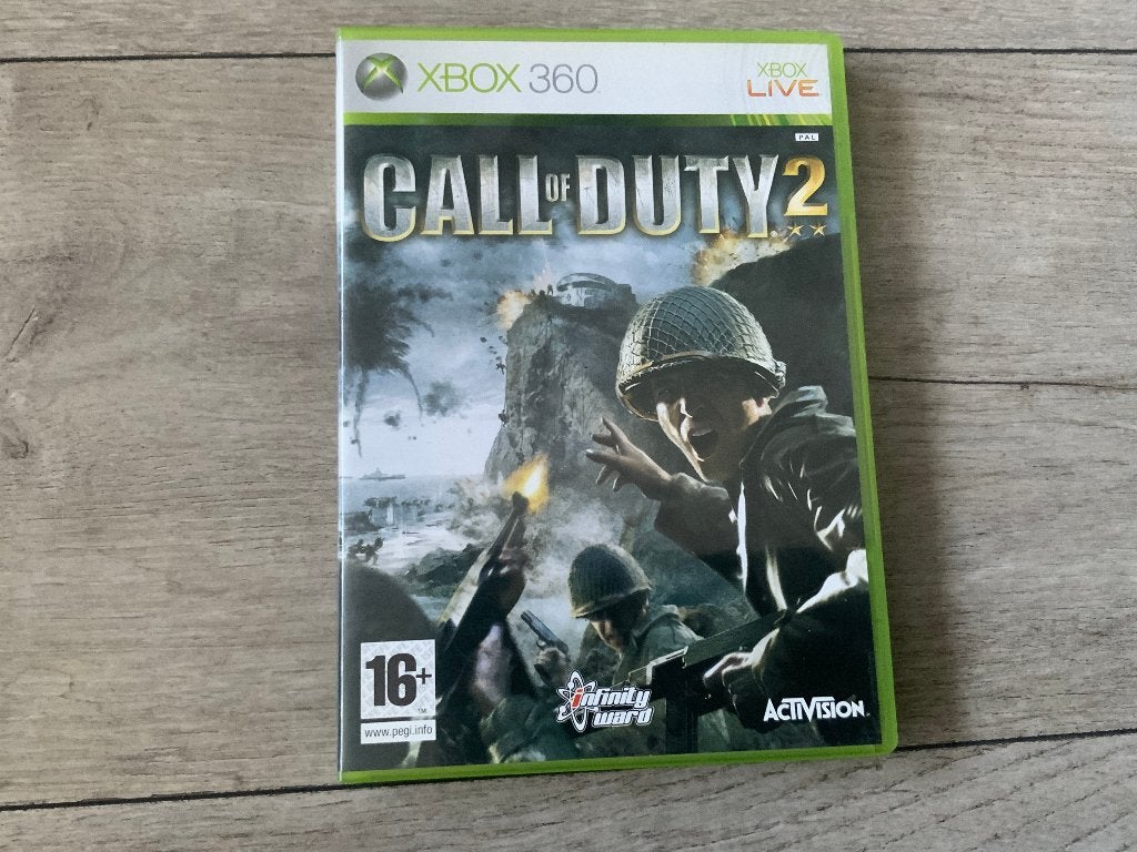 Xbox 360 Spel - Call of Duty 2 - Compleet COD2, Spelcomputers en Games, Games | Xbox 360, Vanaf 18 jaar, Shooter, 1 speler, Ophalen of Verzenden