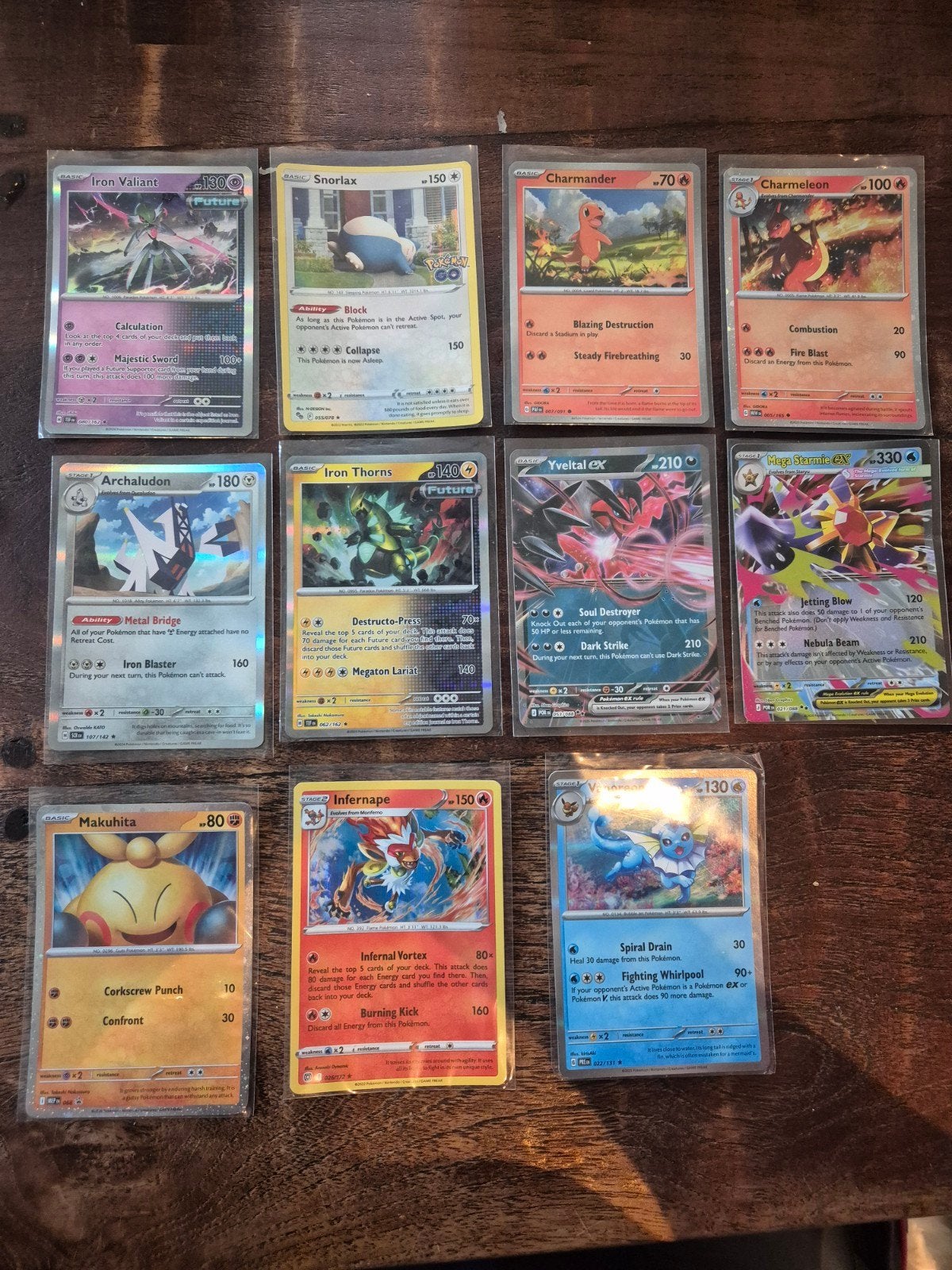 Pokémonkaarten, Ophalen of Verzenden, Gebruikt, Meerdere kaarten, Foil