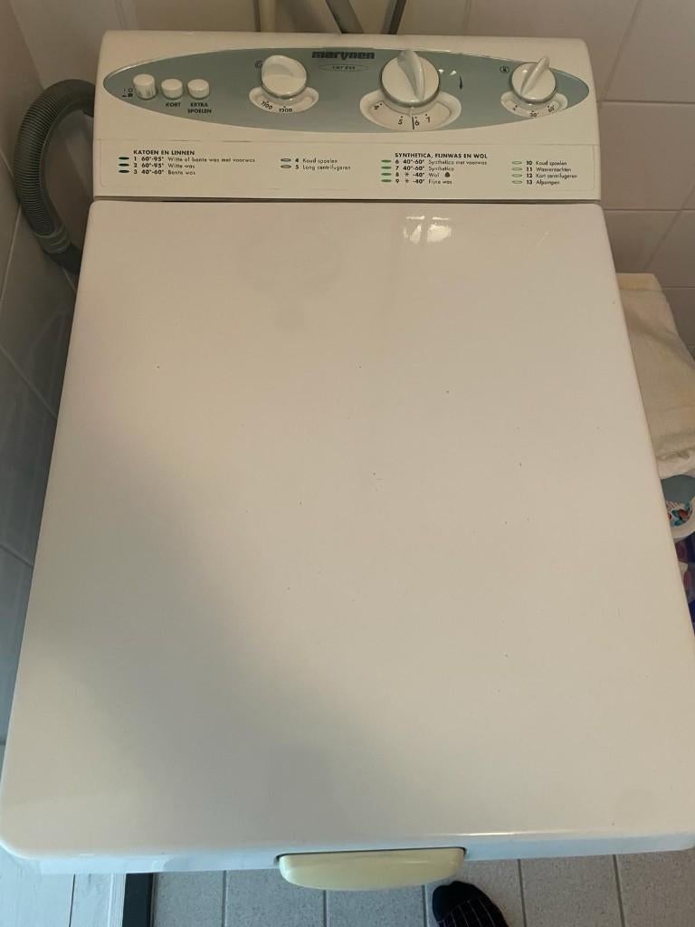 Wasmachine bovenlader Marynen, Ophalen, 4 tot 6 kg, Bovenlader, Wolwasprogramma