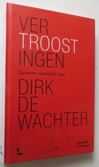Dirk de Wachter: Vertroostingen, Persoonlijkheidsleer, Ophalen of Verzenden, Zo goed als nieuw, Dirk De Wachter