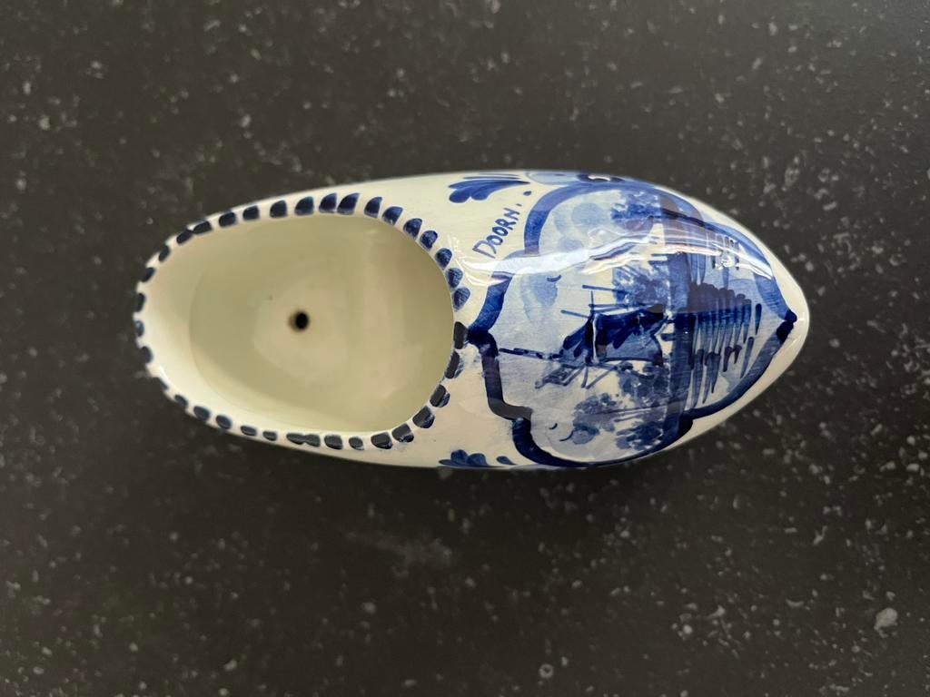 Delfts blauw wand klompje - 13 cm, Antiek en Kunst, Ophalen of Verzenden