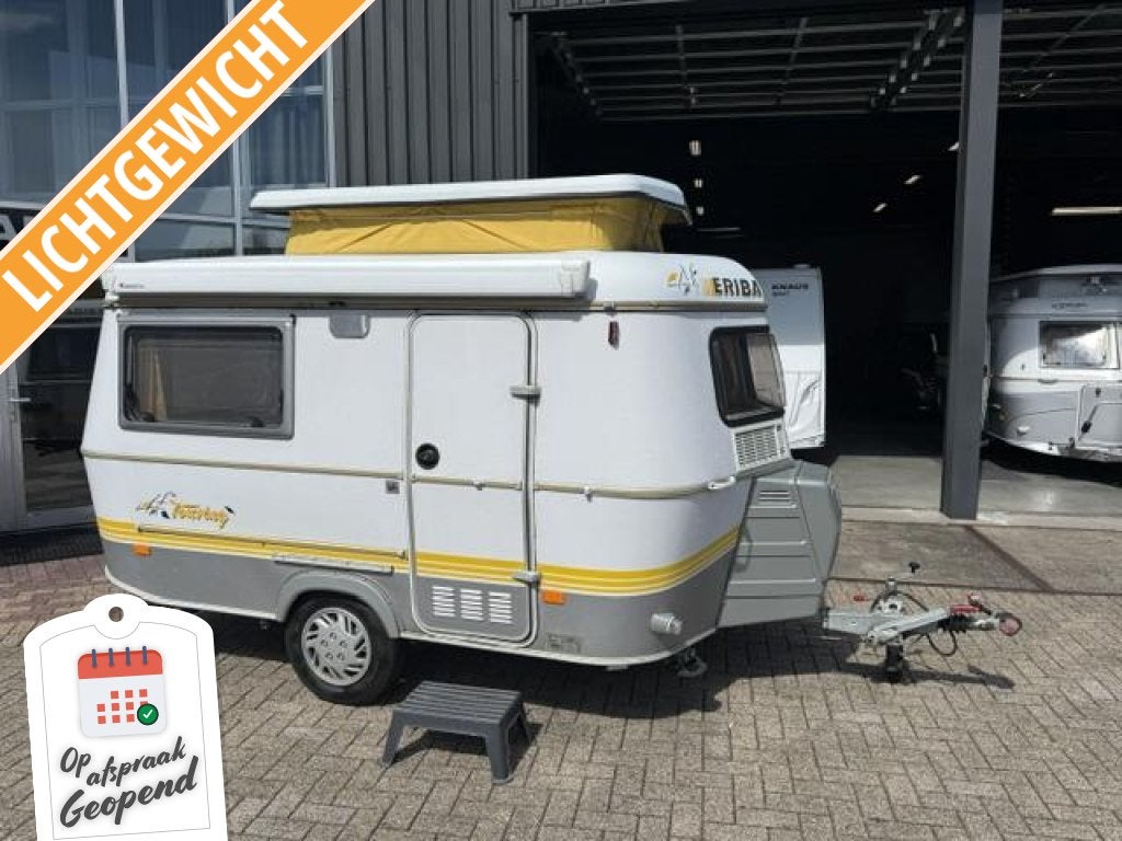 Lichtgewicht Eriba Touring Pan 680/850kg !, Caravans en Kamperen, Caravans, Tot en met 2, Bedrijf, Info@hymer.com, 500 - 750 kg