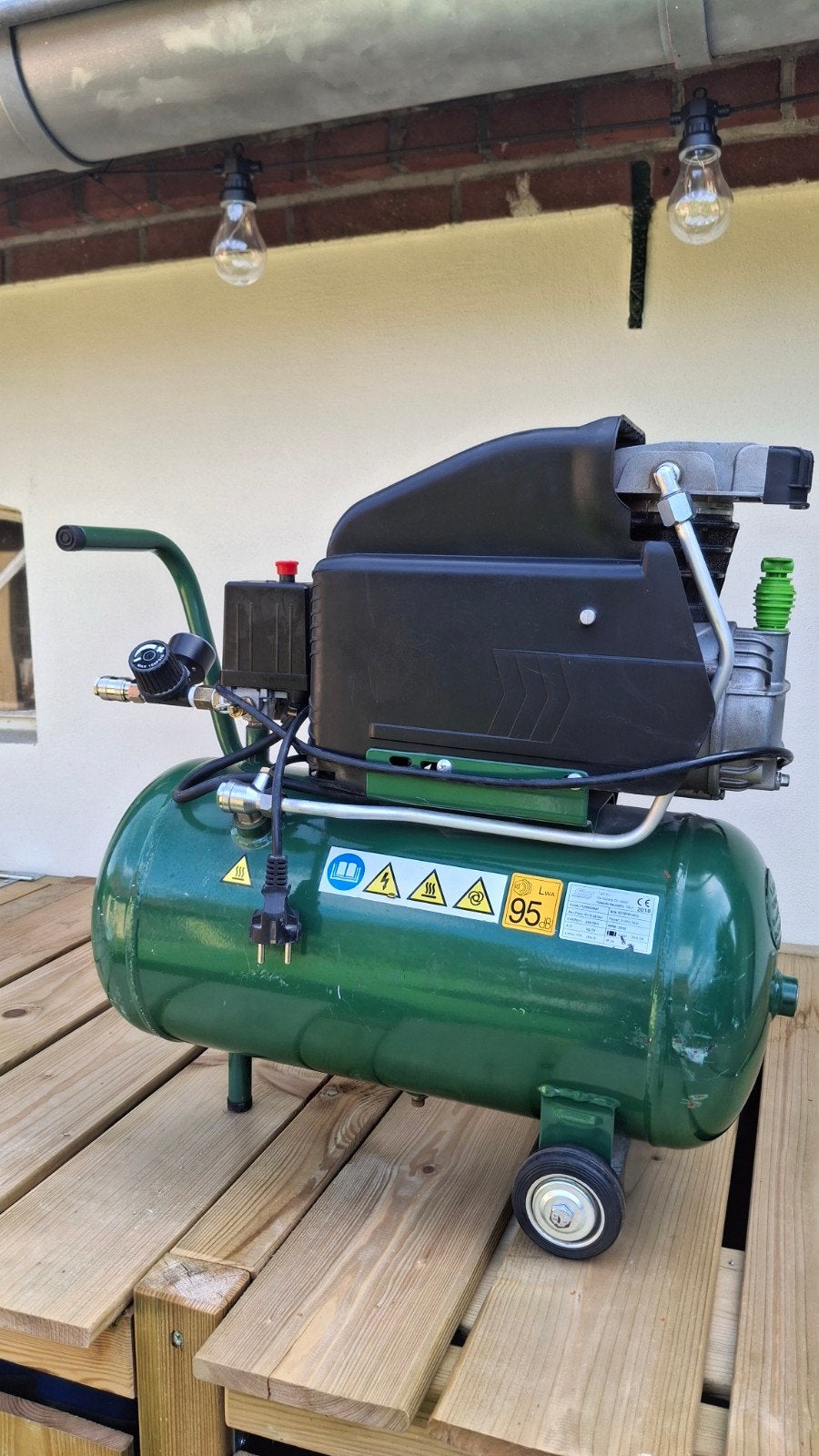 compressor, Ophalen, Gebruikt, Minder dan 200 liter/min