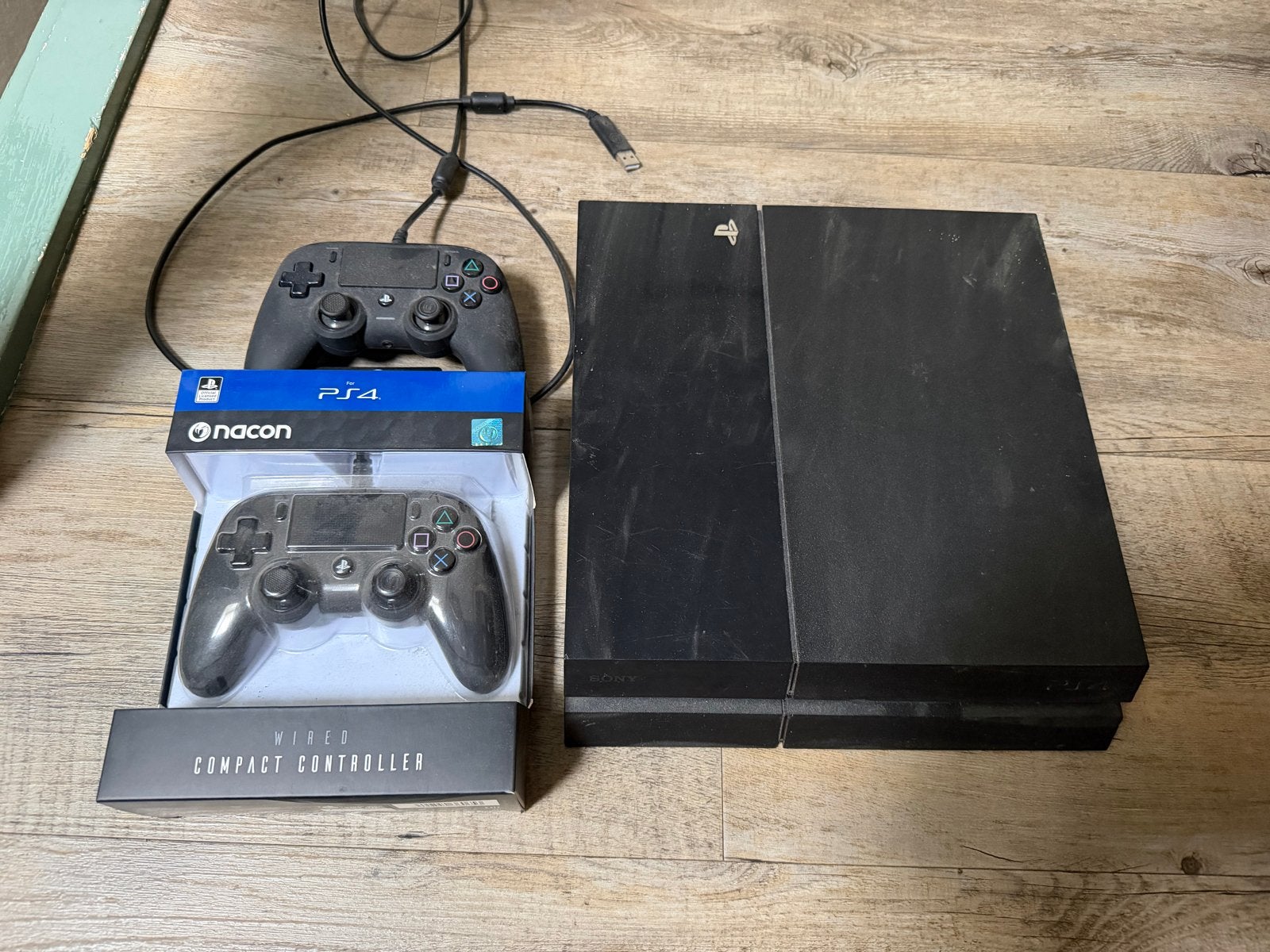 PlayStation 4 (PS4) met 2 controllers, Met 2 controllers, Ophalen of Verzenden, Original, 500 GB