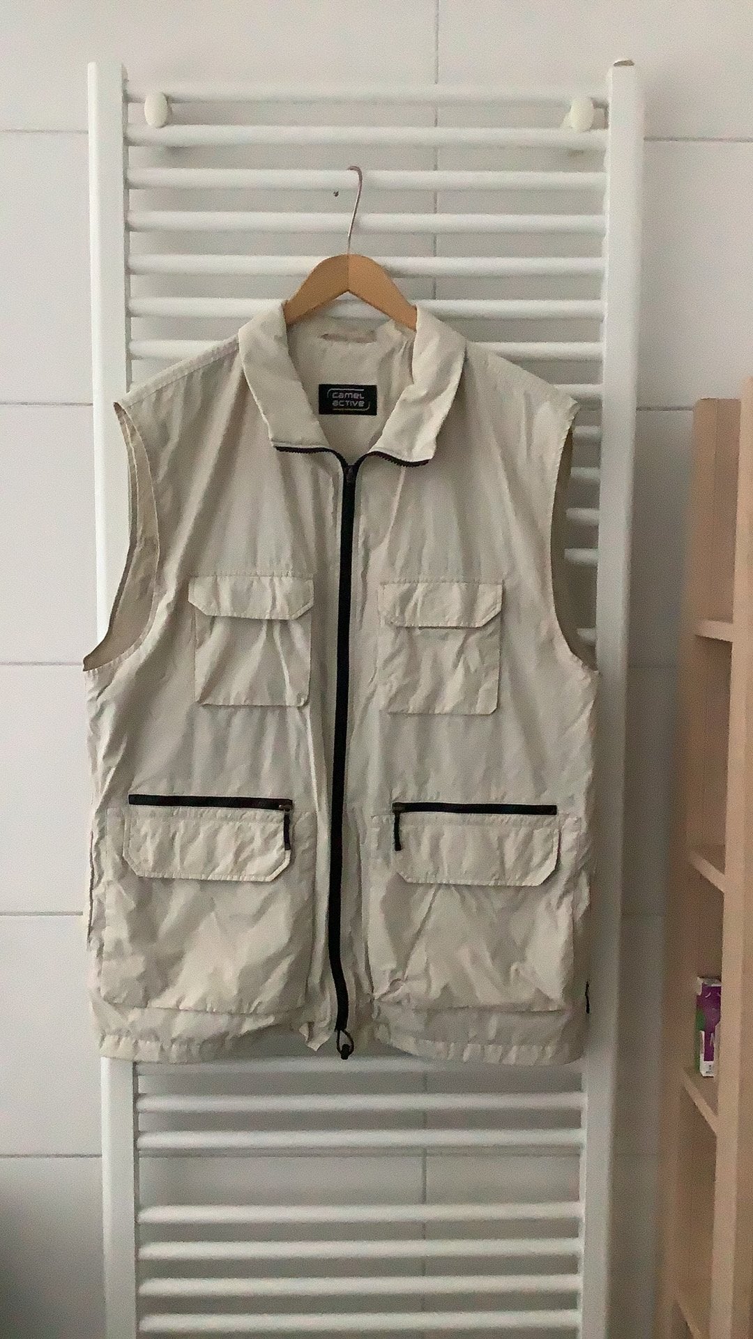 Camel Active travel vest mt XXL, Verzenden, Zo goed als nieuw, Overige maten, Grijs
