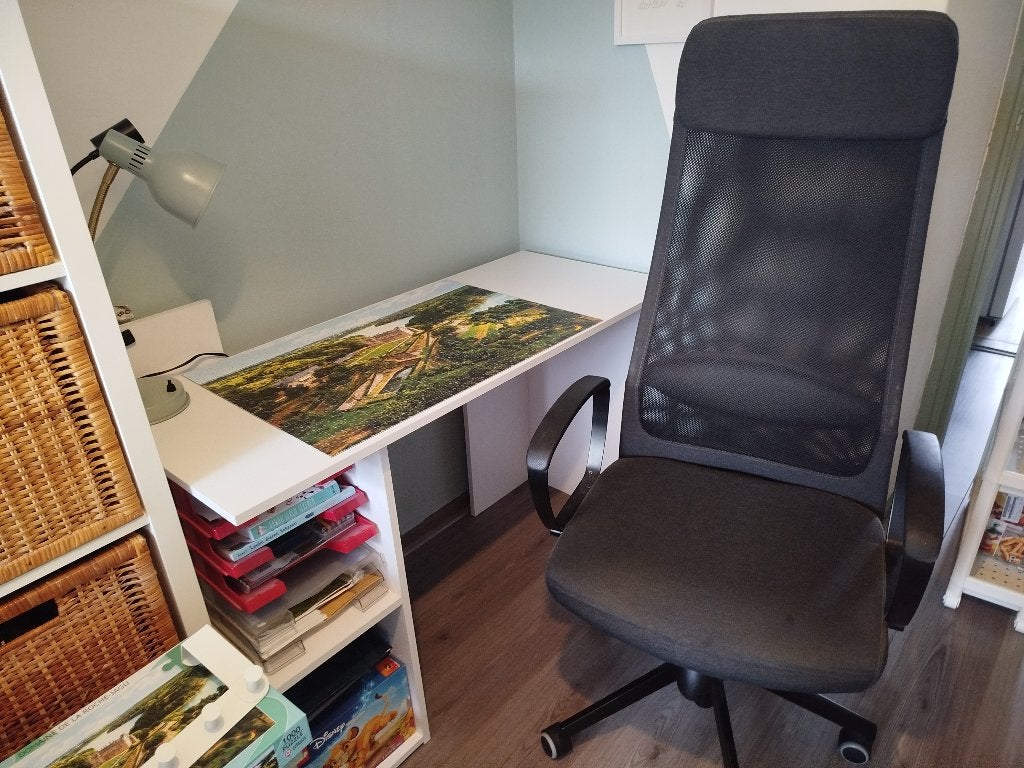 Bureau van Meubella, Ophalen, Gebruikt, 120 cm, Demontabel