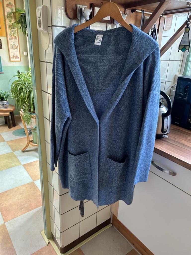 Nieuw vestjasje met capuchon, mt 50, ideaal voor rolstoel, Kleding | Dames, Grote Maten, Ophalen of Verzenden, Zo goed als nieuw